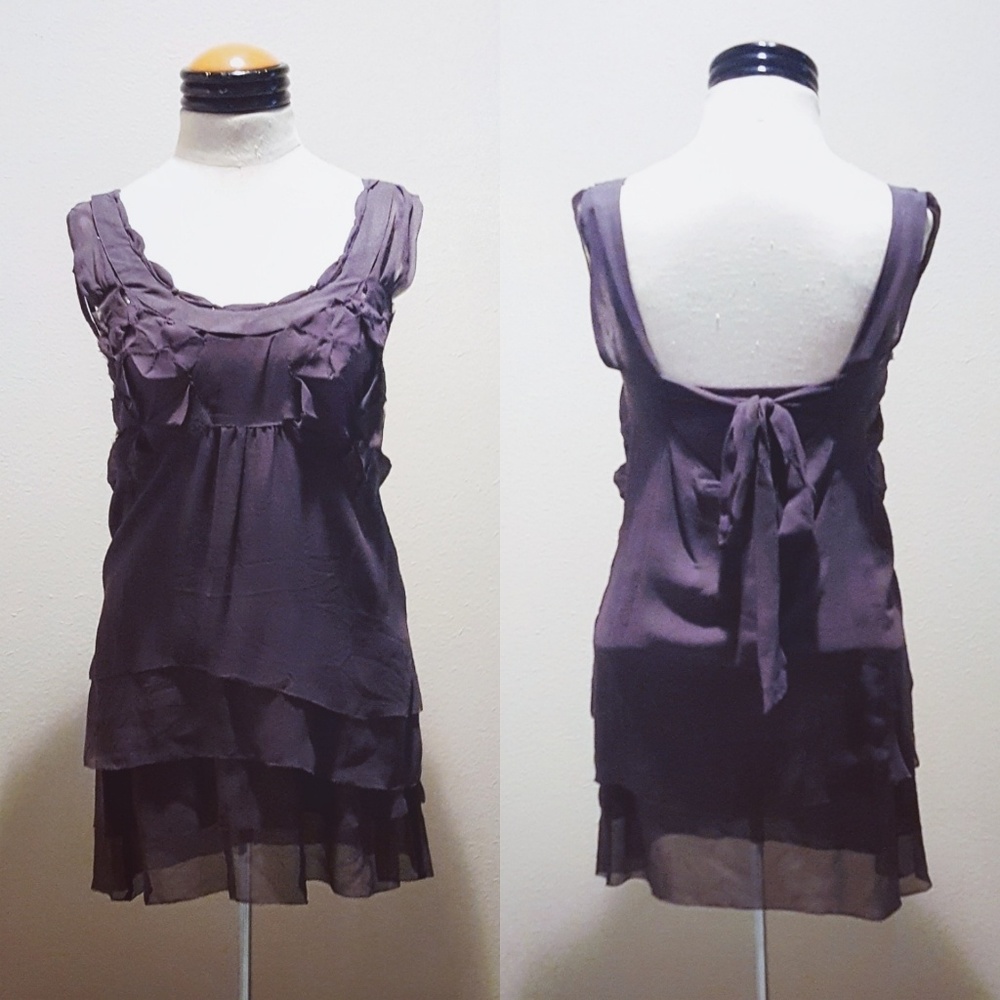 NWOT 💕 Silk Punk Inspired Layered Tunic Top 💕